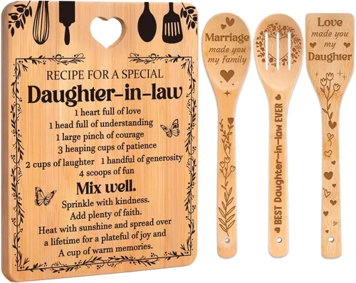 Miniatura 17 de Regalos de cumpleaños número 30 para mujeres – Regalos de cumpleaños número 30 para hombres, tabla de cortar, hecha de bambú grabada "Year 1995 News