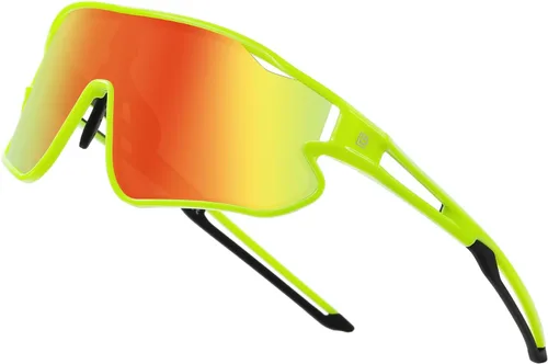 Miniatura 31 de DUCO Gafas de sol para niños y jóvenes, ligeras, con montura TR90, UV400, para béisbol, ciclismo, para niños y niñas, DK268