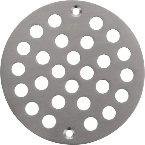 Miniatura 6 de Colador de ducha atornillado de 4 pulgadas Tapa de drenaje Colador de piso de repuesto (blanco)