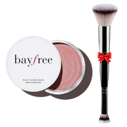 Miniatura 16 de bayfree Bálsamo Multi Glow, Rubor en Crema para Mejillas, Bálsamo de Rubor para Maquillaje Facial, Acabado Radiante, Hidratante, Cremoso, Ligero