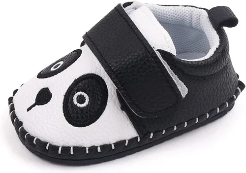 Lidiano. - Zapatos de suela suave de hule antideslizante para bebé, diseño de dibujos animados, para la casa y para exteriores.