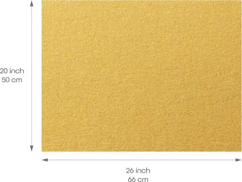 Miniatura 4 de UNIQOOO 60 hojas grandes de papel de seda de lámina dorada metálica de 26 x 20 pulgadas a granel, reciclable y duradero para bolsas de regalo, cajas