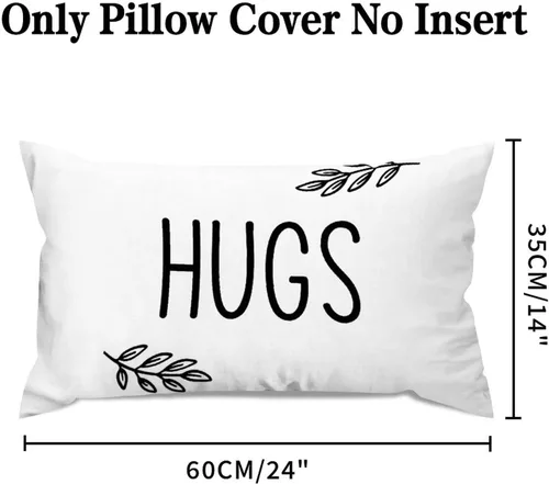Miniatura 73 de Fundas de almohada lumbares de 12 x 24 pulgadas, decoración de granja, fundas de almohada decorativas para decoración del hogar Estilo-13