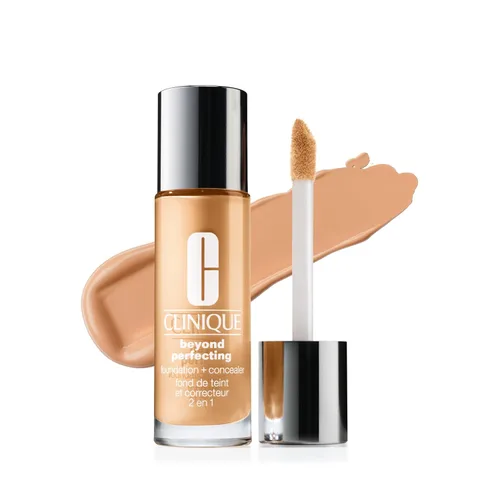 Miniatura 10 de Clinique Beyond Perfecting Lightweight Liquid Foundation + Concealer For Dry Combination to Oily Skin Types Full Coverage + Natural Matte Finish