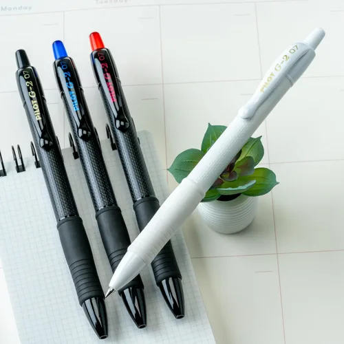 Miniatura 5 de PILOT G2 Edge - Bolígrafos de gel premium surtidos, bolígrafos de punta fina de 0.7 mm, experiencia de escritura sensorial, caja de 8