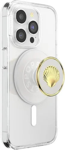 Miniatura 16 de Agarre para teléfono PopSockets con soporte expandible, agarre adhesivo - Confeti de aluminio oro rosa Lámina de oro rosa