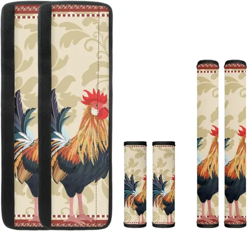 Miniatura 27 de DISNIMO Fundas protectoras de repuesto para refrigerador con diseño floral bohemio de libélula, fundas protectoras lavables para puertas de cocina