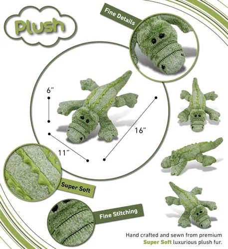 Miniatura 3 de Puzzled DolliBu - Animal de peluche grande y súper suave, lindos animales de peluche realistas para niñas, niños y adultos, regalos de animales