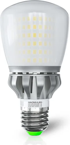 Miniatura 11 de Bombillas LED A19, 3670 lúmenes, foco E26, foco LED equivalente a 250 W, foco LED de 6000 K, luz blanca de día fresca no regulable, vida útil de 22