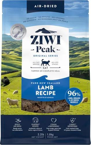 Miniatura 8 de ZIWI Peak - Paquete de comida para gatos secado al aire de alta proteína, sin granos y con ingredientes limitados con superalimentos