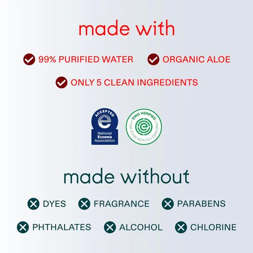 Miniatura 5 de Raan, 100% algodón, 99% agua purificada, toallitas limpiadoras faciales y corporales, sin fragancia, sin blanquear, hipoalergénicas, verificadas por