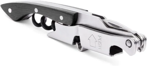 Miniatura 8 de Pocket Prestige Waiters - Sacacorchos de Coutale Sommelier – Palisandro – Abrebotellas de vino de doble palanca patentado francés con resorte