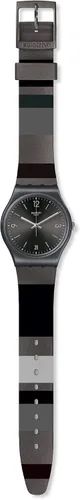 Miniatura 3 de Swatch BLACKERALDA reloj de cuarzo negro para mujer GB430, Negro -, Movimiento de cuarzo