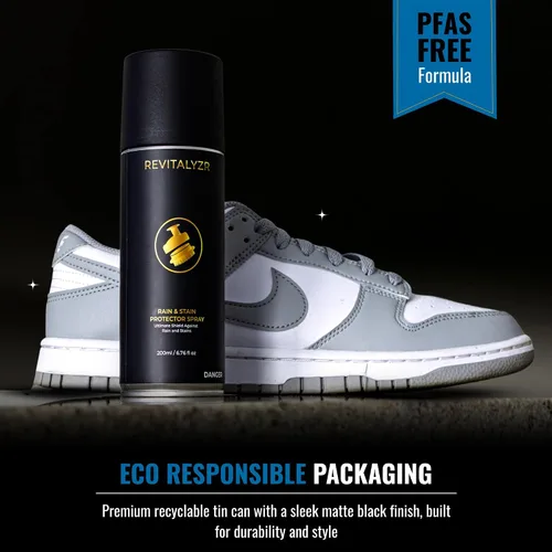 Miniatura 7 de Spray protector de zapatos – Spray protector de gamuza premium, impermeable y protector de manchas para zapatos y tenis, aerosol de tela repelente