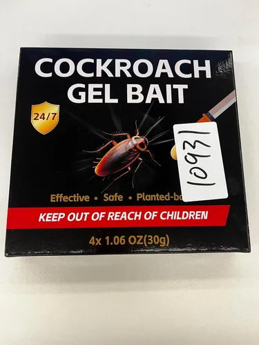 Miniatura 6 de Cebo de gel para cucarachas, 4 tubos para uso en interiores y exteriores, repelente eficaz de cucarachas para el hogar, cocina y garaje
