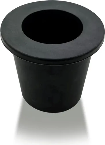 Enchufe de anillo para sombrilla de mesa de patio, soporte de cuña de cono de sombrilla, 1 paquete, adecuado para 1.5 pulgadas (1.496 in) al aire