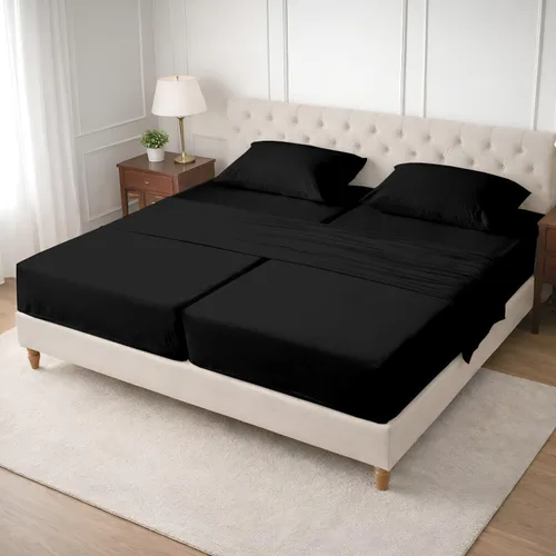 Miniatura 10 de SGI bedding Sábanas de Algodón Egipcio 100% Tamaño Full XL – Juego de Sábanas de 600 Hilos, Suaves, Frescas, Bolsillo Profundo de 16", Ropa de Cama