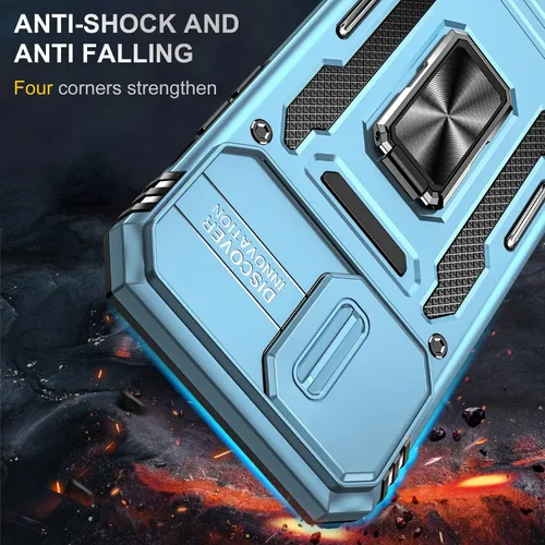 Miniatura 48 de Funda para iPhone 13 Pro con funda para cámara, con soporte de anillo para soporte, con función de montaje magnético para automóvil, para iPhone 13