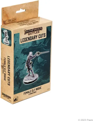 Miniatura 4 de WizKids Cortes legendarios de Pathfinder: pícaro elfo femenino