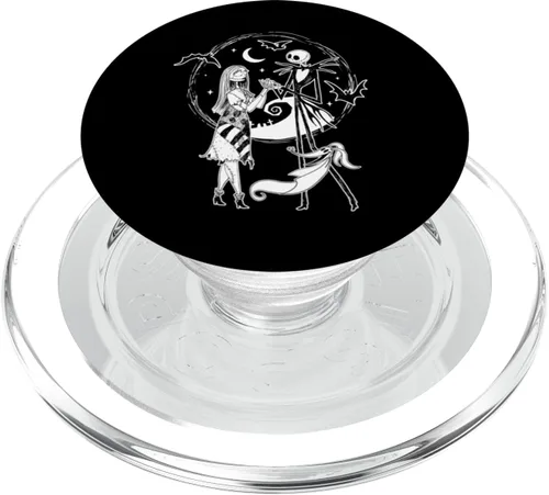 Miniatura 8 de Pesadilla antes de Navidad - Jack Sally Zero PopSockets estándar PopGrip