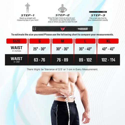Miniatura 5 de Mytra Fusion Cinturón de levantamiento de pesas para hombres y mujeres, cinturón de gimnasio de 0.394 in de grosor y 4 pulgadas de ancho, cinturón