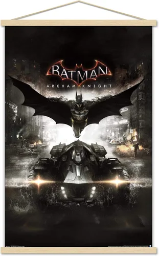 Miniatura 14 de Trends International DC Comics VIdeo Game - Arkham Knight - Póster de pared de arte clave, 14.725 x 22.375 pulgadas, versión premium sin marco