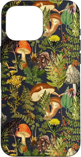 Miniatura 19 de Mushroom Woodland Scene elderberries Fungi Nature Shrooms Case for iPhone 17
