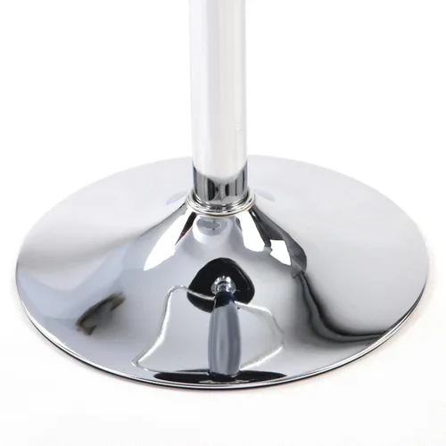 Miniatura 2 de 2 taburetes de barra ajustables de piel sintética para mostrador, silla de comedor, color blanco, paquete de 2 (150)
