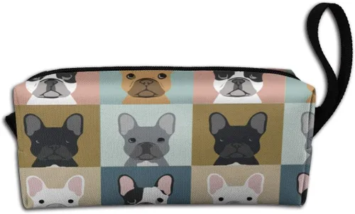 Miniatura 11 de YISHOW Divertida bolsa de maquillaje adorable bolsa de cosméticos de viaje, estuche organizador de artículos de tocador, regalo para mujeres