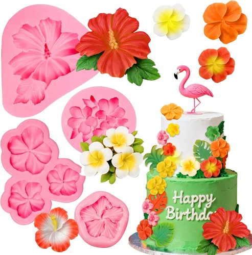 Miniatura 11 de 5 moldes de silicona para números de letras, molde de silicona de hojas de rosa, molde de números del alfabeto para fondant de chocolate, dulces