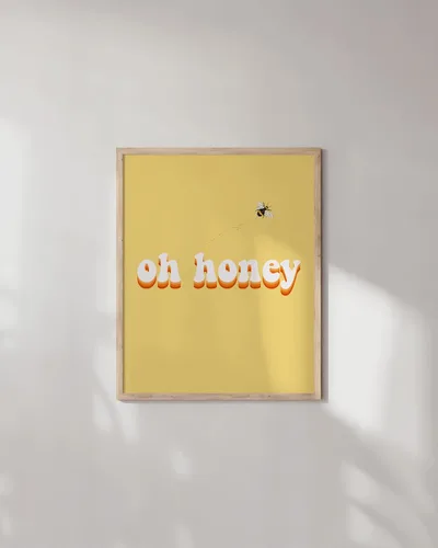 Miniatura 4 de Haus and Hues Arte de pared amarillo – Pósteres estéticos con cita para adolescentes, pósteres estéticos para dormitorio, niñas, impresión artística