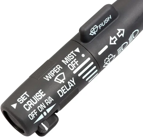 Miniatura 3 de OCPTY Interruptor combinado multifunción: señal de giro, arandelas de limpiaparabrisas, peligro, control de crucero - negro, actuador de botón
