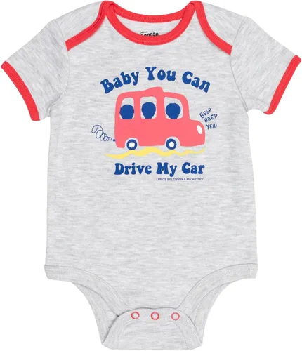 Miniatura 6 de Lyrics by Lennon and McCartney Baby 5 Pack Bodysuits Newborn to Infant