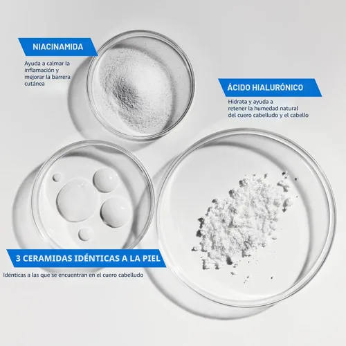 Miniatura 6 de CeraVe Champú Hidratante Suave, Con Ceramidas, Niacinamida y Ácido Hialurónico Para Cabello y Cuero Cabelludo Suaves y de Aspecto Saludable, Champú