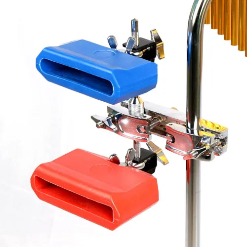 Miniatura 6 de 5" Jam Block Instrumento de percusión musical Instrumento de tambor latino plástico (azul)
