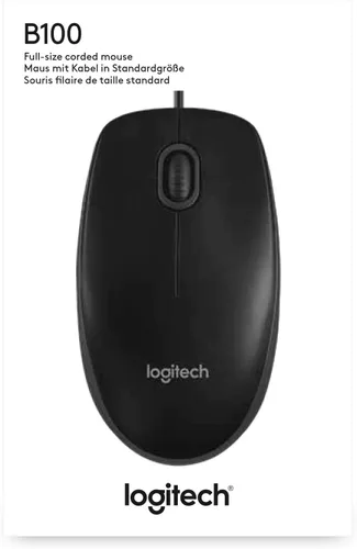 Miniatura 6 de Logitech - USB mouse óptico, USB mouse 910-001439., Negro