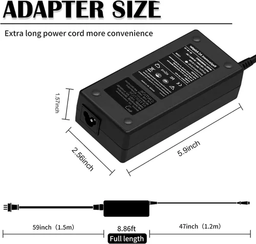 Miniatura 3 de TSKYBEAR Cargador adaptador de CA de 135 W compatible con Lenovo ADL135NLC3A ADL135NDC3A Legion Y50 Y520 Y530 Gaming Series IdeaPad Y50-70 Y40-70