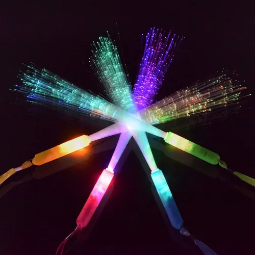 Miniatura 3 de M.best 72 varillas luminosas para fiestas, 3 modos de luz LED intermitente colorida para recuerdos de fiesta