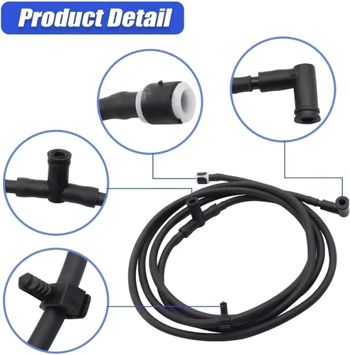 Miniatura 3 de XQSMWF Kit de reparación de boquillas de rociador de fluido para limpiaparabrisas, compatible con Ford F250 F350 F450 F550 Super Duty 2011-2016, kit