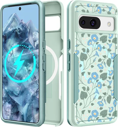 Miniatura 50 de Funda para Moto G 5G 2024 – Compatible con MagSafe para mujeres y niñas, bonita funda protectora magnética para teléfono, diseño femenino Kawaii
