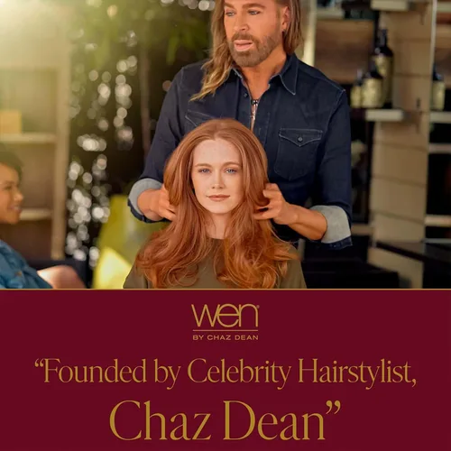 Miniatura 6 de WEN by Chaz Dean Acondicionador limpiador – Acondicionador limpiador para cabello, champú y acondicionador Cowash para cabello fino o rizado