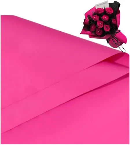 20 hojas de papel de regalo de flores impermeables, papel de ramo de floristería, manualidades, papel de regalo, material de ramo de floristería, 22