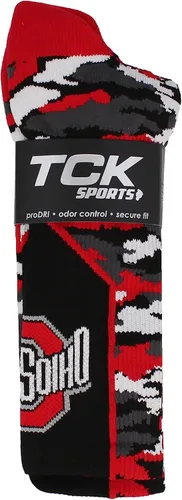 Miniatura 3 de TCK NCAA Woodland Camo Crew Socks – Officially Licensed Collegiate Fan Gear – Durable Cushioned Moisture Wicking Socks
