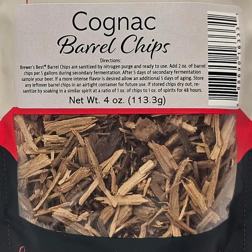 Miniatura 8 de Brewer's Best Barril Chips Barril de Cognac, 4 oz.