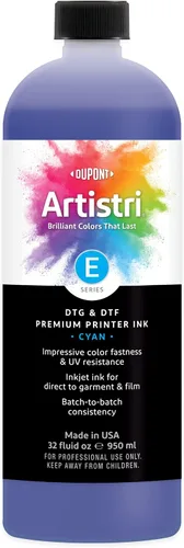 Miniatura 10 de Artistri® Serie E DTG y DTF Tinta - Negro - 8 oz