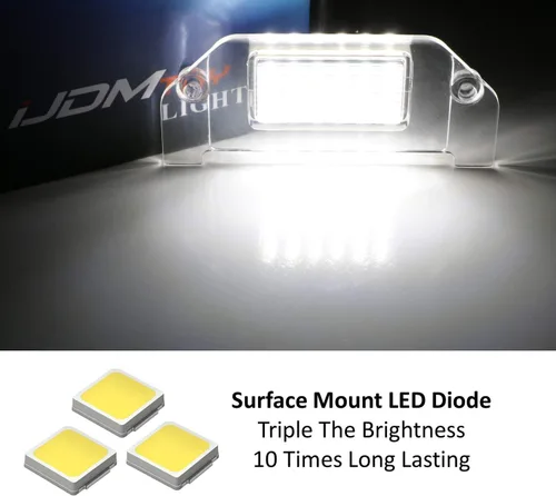 Miniatura 2 de iJDMTOY OEM-Fit - Kit de luces LED completas para placa de matrícula de 3 W, compatible con Dodge Charger Challenger Dart Avenger Magnum 2005-2014