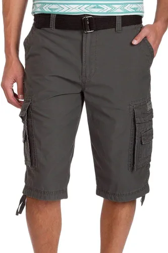 Unionbay Cordova pantalones cortos de mensajero tipo cargo, con cinturón, tallas regular y grande, para hombre