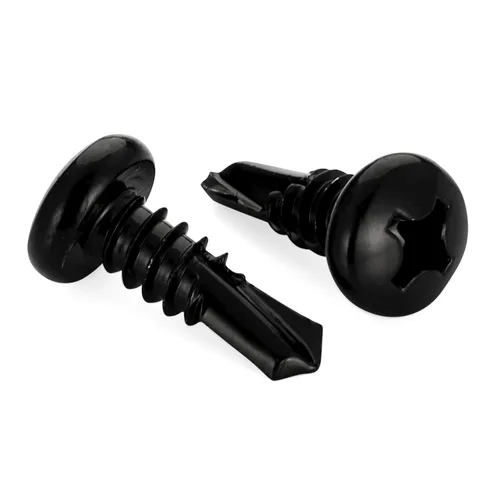 Miniatura 9 de Mellewell Tornillos autoperforantes de cabeza plana #10 x 3/4" (1/2" a 2-1/2" disponibles), tornillos autoperforantes de chapa de acero inoxidable