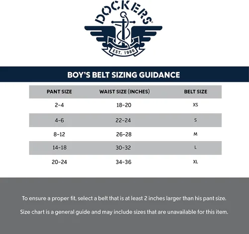 Miniatura 6 de Dockers Boys Big Reversible Two-In-One Dress and Casual Belts