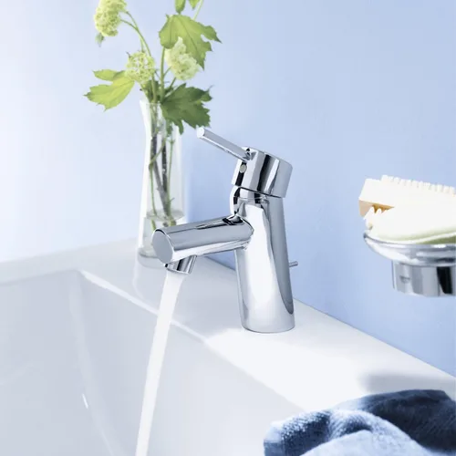 Miniatura 5 de GROHE Concetto Nuevo Mezclador de lavabo 1/2" S-Tamaño Cromo 32204001